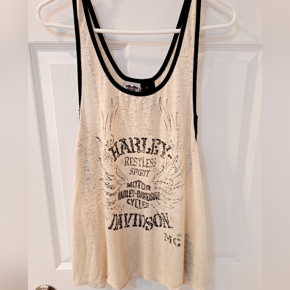 Women's Harley tank top L